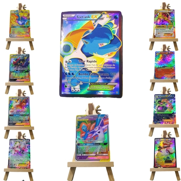 

100pc/1 pack Flash Card Pokmon Card Collection Board Game Random Gifts for Children Y1212