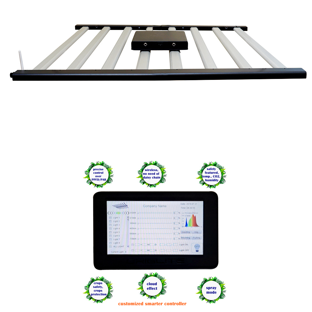 

Smarter Controller lm301h led grow light wifi control for hydroponic grow system
