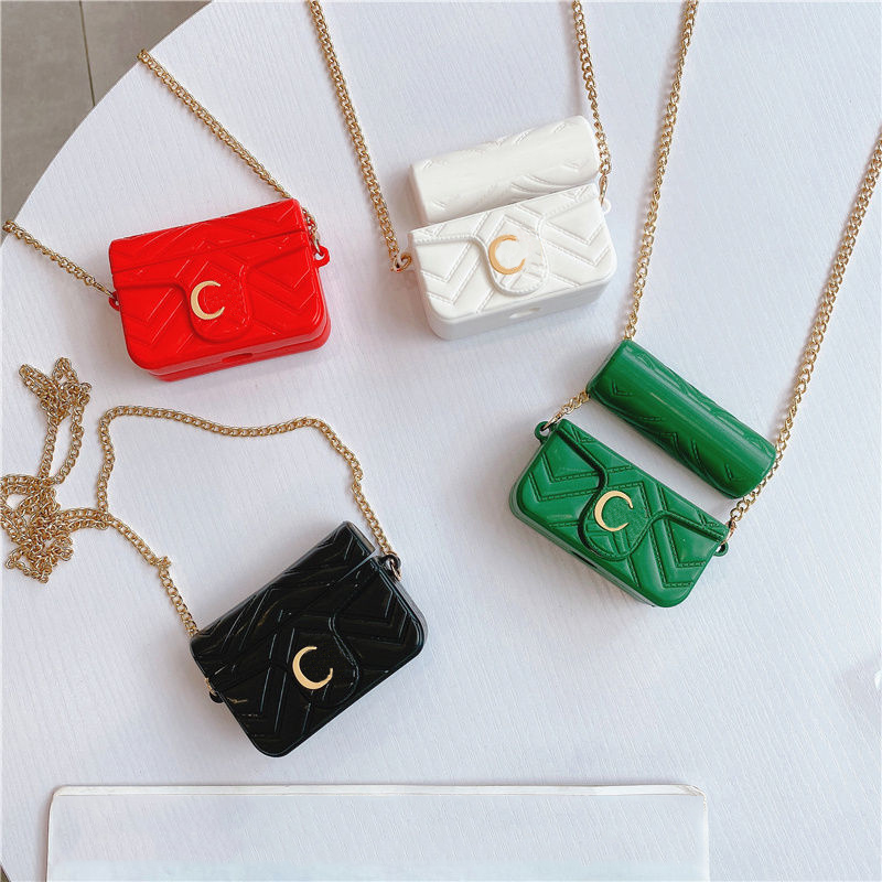 

Luxurys 2021 Designers Airpods case fashion wireless headset shockproof For airpod 1 2 pro 3 hight quality 4 colors good nice