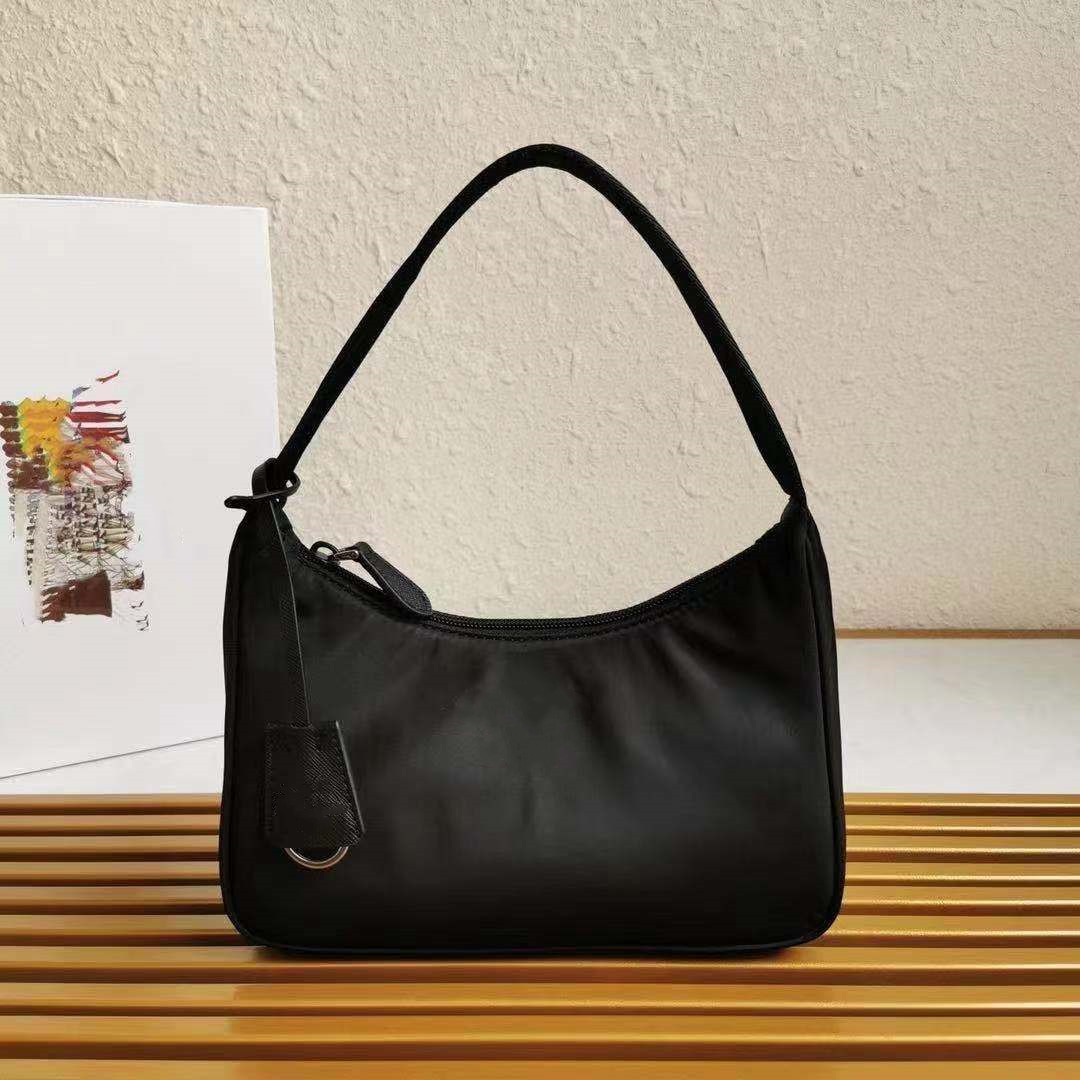 

Top quality Re-edition 2000 tote Nylon leather Shoulder Bags Luxury Women's Crossbody Handbag Hand caught bag purse, Box