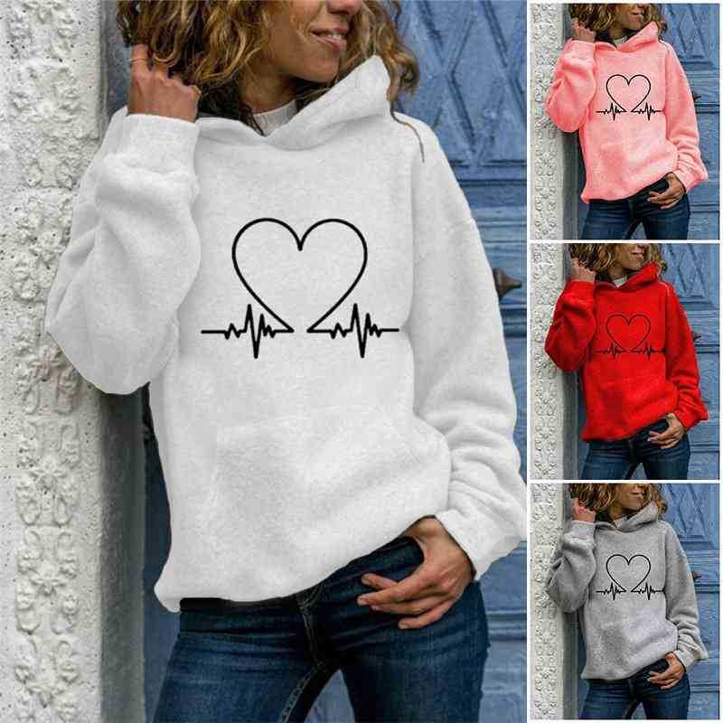 

Autumn 2020 urban leisure Pullover round neck loose women' sweater2021, White