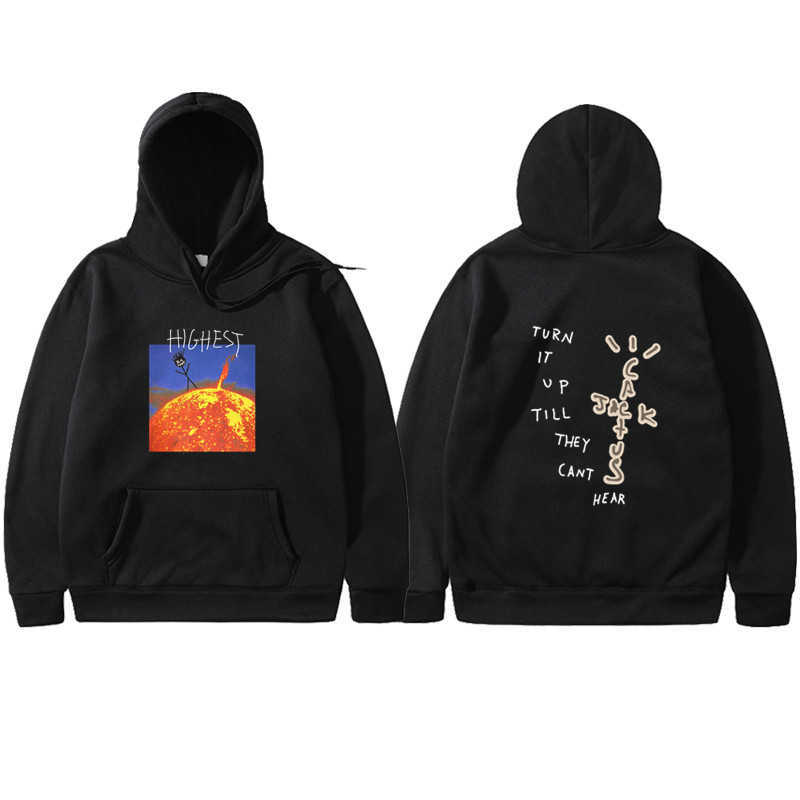 

Men' and Women' Hooded Sweatshirts, Astroworld' Highest Sun Clothes, Travis Scott, Astroworld, Summer 2021, Row 2
