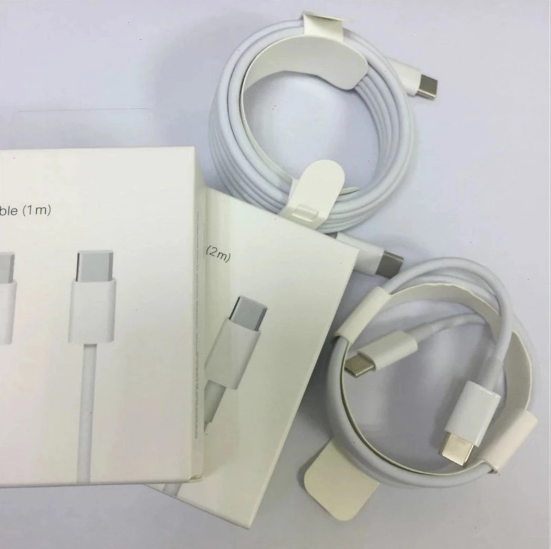 

Type C to Type C Fast Charger Cords 1m PD Fast Charging USB C Cable for Huawei Samsung Xiaomi Android Phones, White