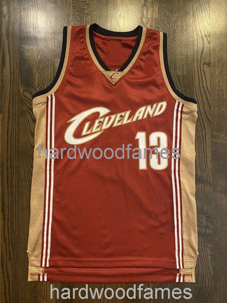 

Stitched Custom RARE Vintage DELONTE WEST #13 Jersey Men Women Youth Basketball Jerseys XS-6XL, Wine red