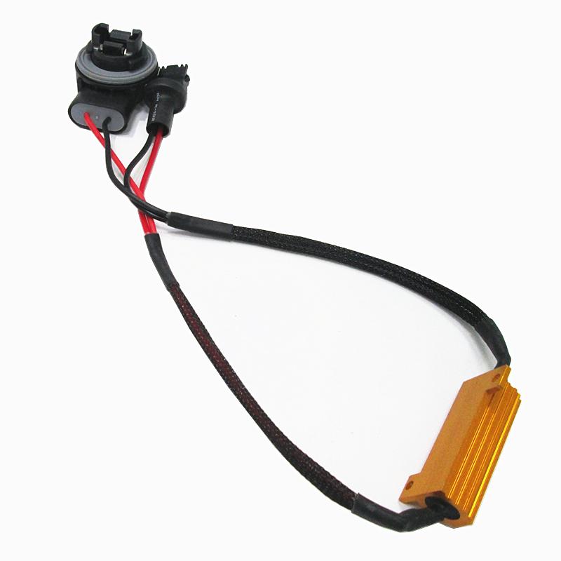 

Car Headlights 2PCS T25 3156 3157 Decoder LED Resistor 50W 8Ohm Canbus Free Error Warning Signal Cancel