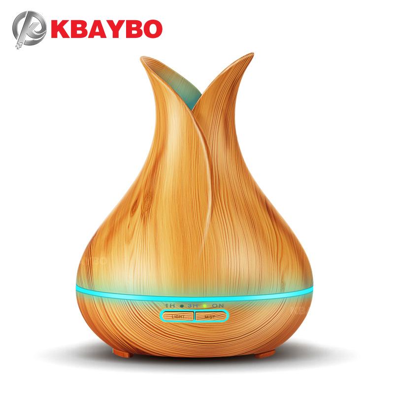 

KBAYBO 150ml Mini humidifier Electric Aroma Essential Oil Diffuser with LED night light Ultrasonic humidfiers for home office