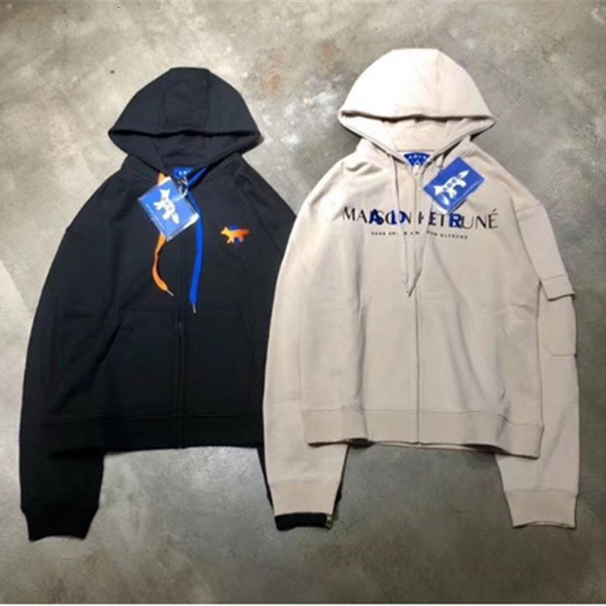

2021 New Fox Maison Kitsune Adererror Embroidery Hoodie Men Women 1:1 High Quality Cross Tags Ader Error Pullover Tcjl