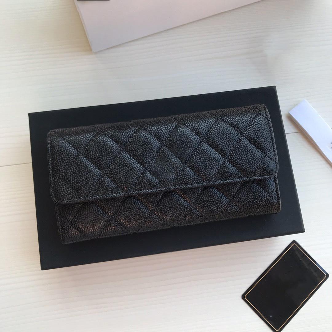 

hot best quality genuinel leather mens wallet with box luxurys designers wallet womens wallet purese credit card holder passport holder 117, Goods same the photos