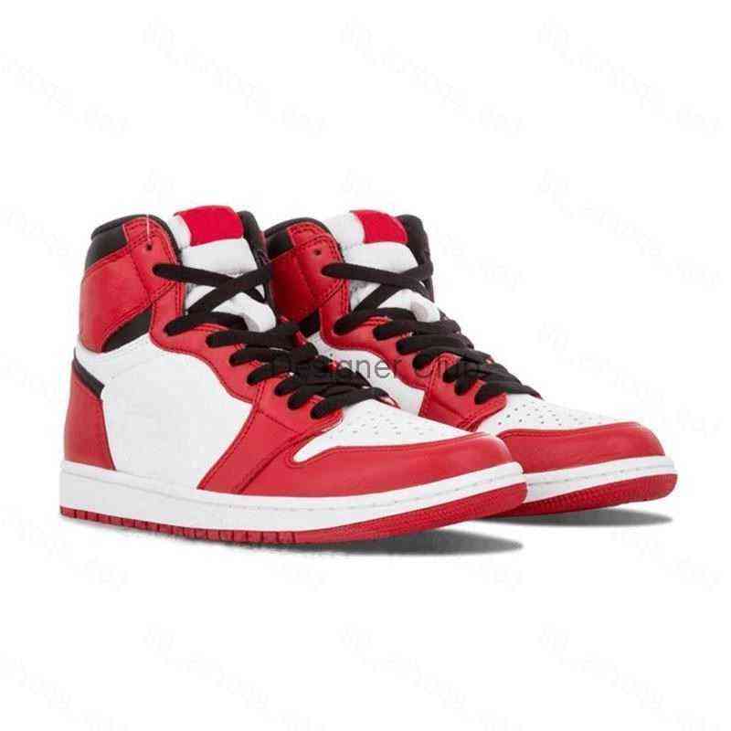 

Basketball shoes men women 1s high OG 1 University Blue Silver Toe Shadow VOLT GOLD 4s Fire Red outdoor sports sneakers trainersPQG3, With og box