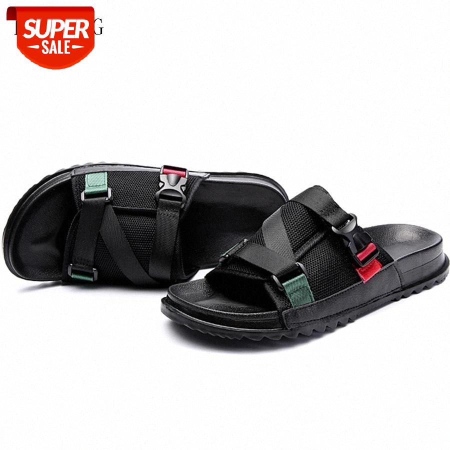 

LCIZRONG Spring Mesh Men Sandals Gladiators Casual Roman Shoes Outside Breathable Mens Sandals Summer Comfortable Light Sandalia #kg0N, Black