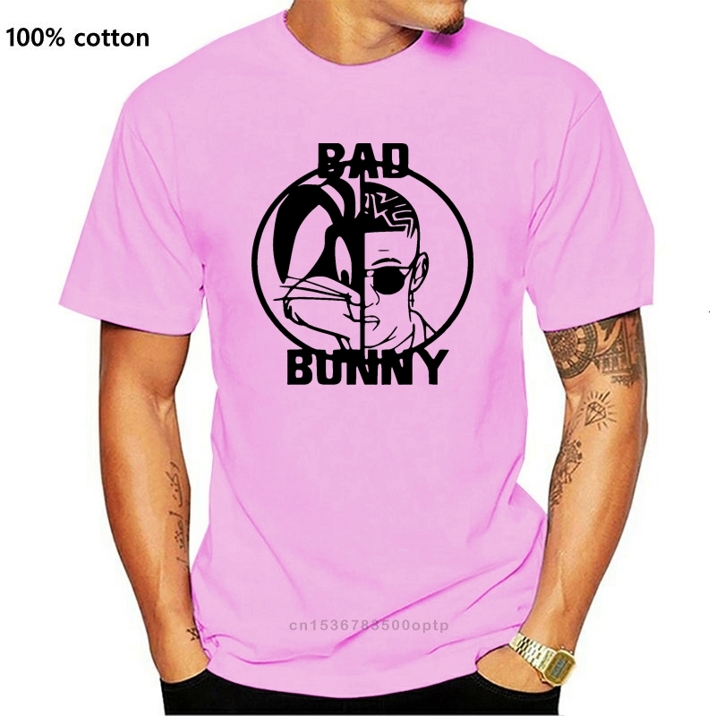 

White Bunny Bad Shirt S-Xxl Trap Hip Hop Latino Vintage Tee Shirt