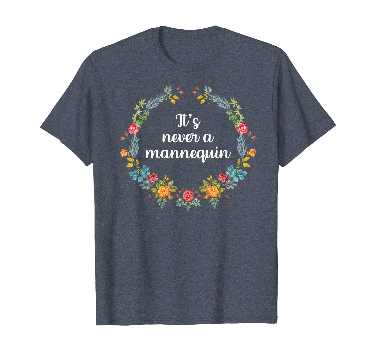 

it's never a mannequin shirt true crime podcast shirt, White;black