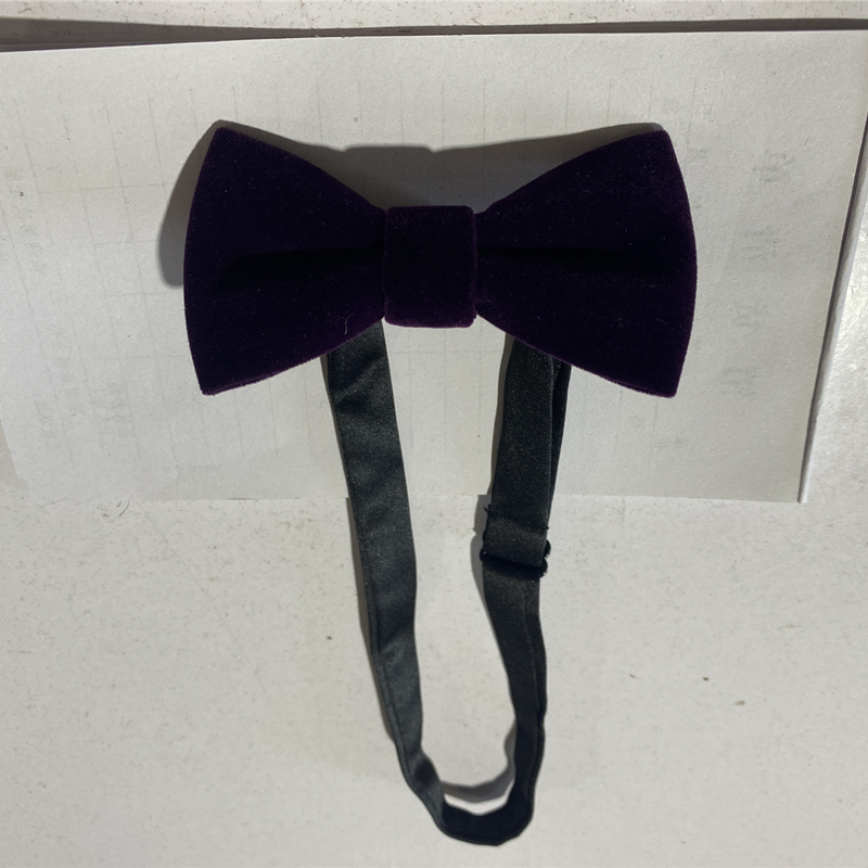 

Child Velvet Bow ties 9 colors  single layer bowknot bowtie for Christmas Gift Free FEDEX UPS