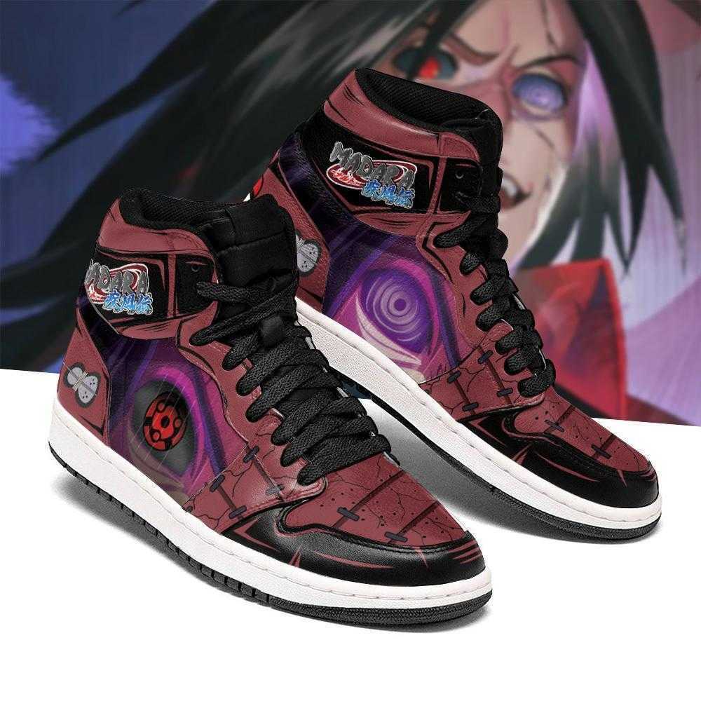 

Madara Sho Rinnegan & Mangekyou Sneakers High Top Anime, Others