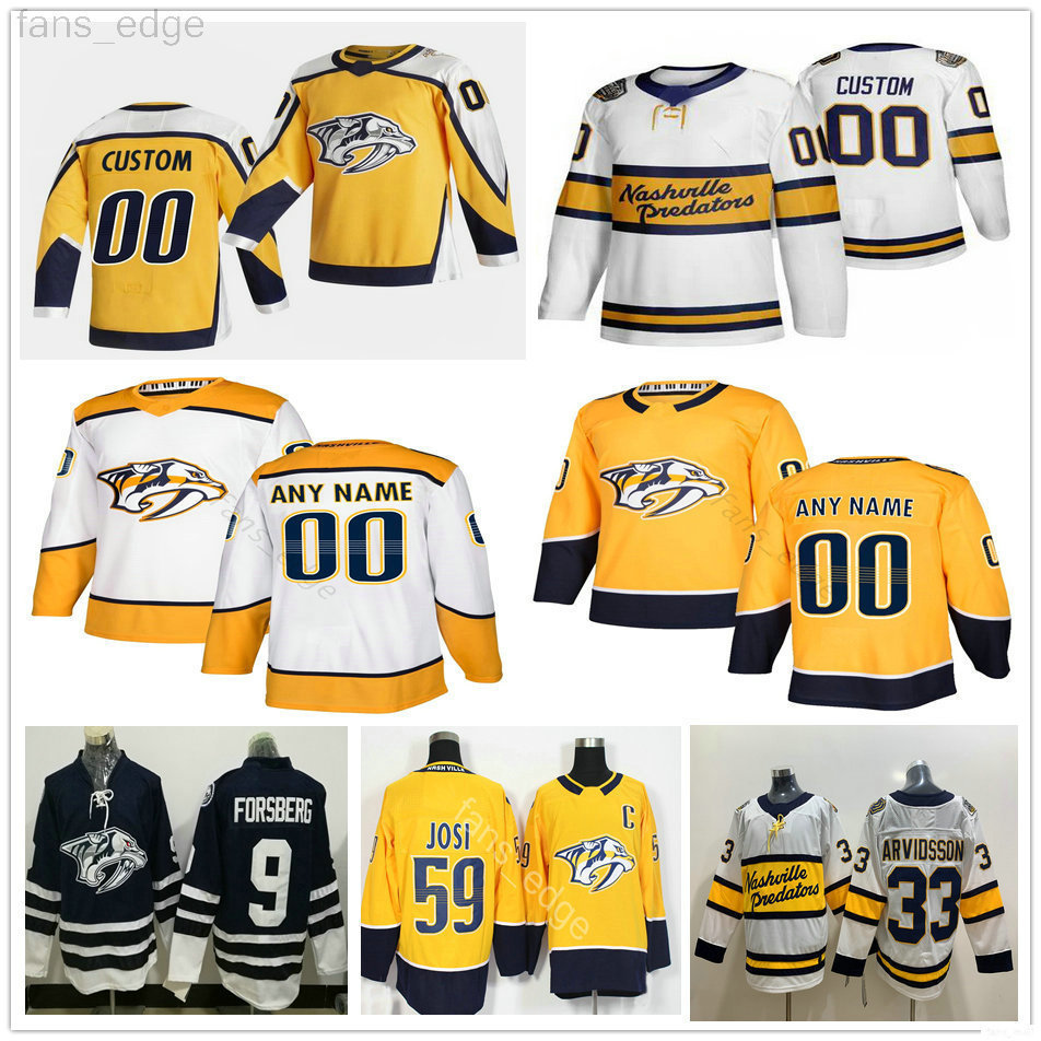 

Custom Men Women Kids Nashville Predators Mattias Ekholm Mikael Granlund Nick Cousins Rocco Grimaldi Viktor Arvidsson Yannick Weber Jerseys, Black;red