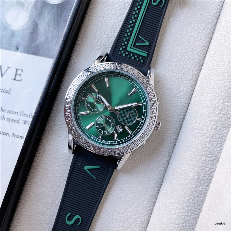 

2021 New Three stitches luxury mens watches Quartz Watch high quality Top Brand Hot designer clock Rubber strap men fashion accessories simple style one, 10