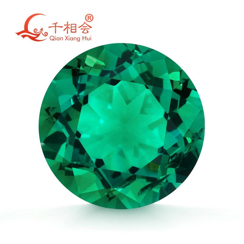 

Other Round Shape Created Hydrothermal Columbia Emerald Including Minor Cracks And Inclusions Loose Gemstone