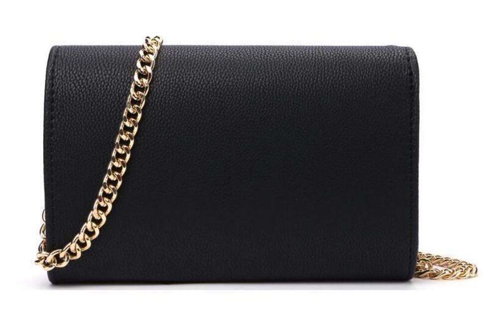 

Women Shoulder Bags real sheepskin leather Handbags Crossbody bag Metal chain portable bag genuine leather Diagonal Bags, Black gold chain