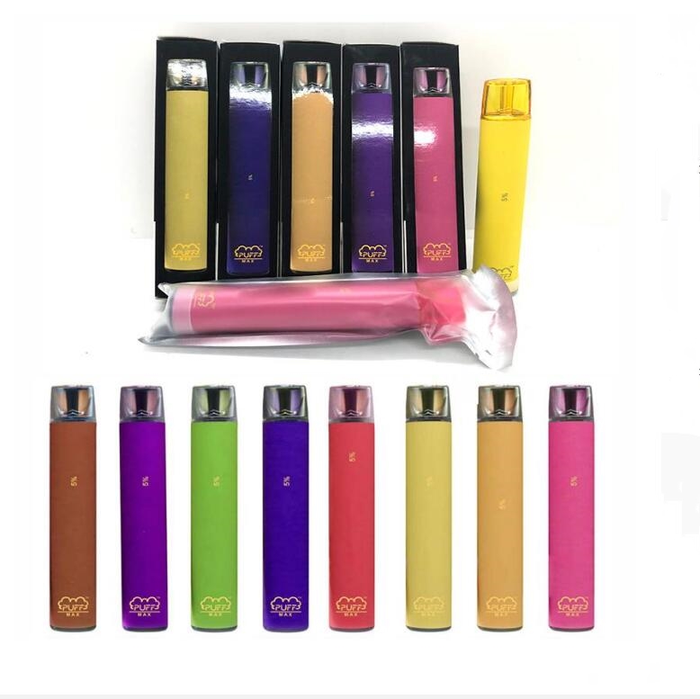 

2020 Newest Puff Max Puff XXL Pod Device 2000 Puffs 5% 1200mAh 8.5ML Factory Supply VS Puff Bars Plus Fast Shipping E Cig puffbar