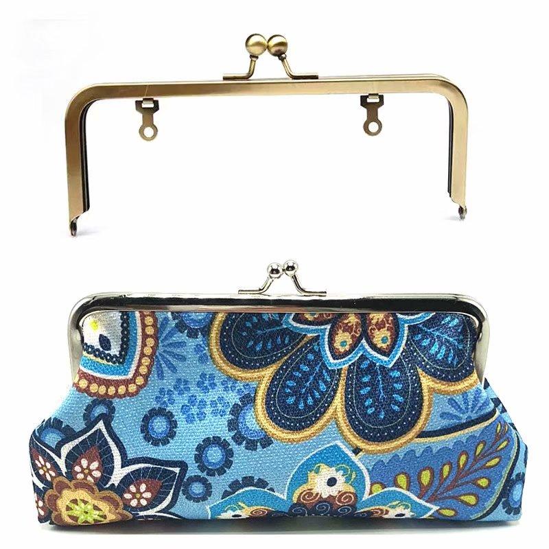 

12 x 3 inches Purse Frame China Wholeslae Silver Antique Brass Metal Bag Frame Handle Wholesale Strap