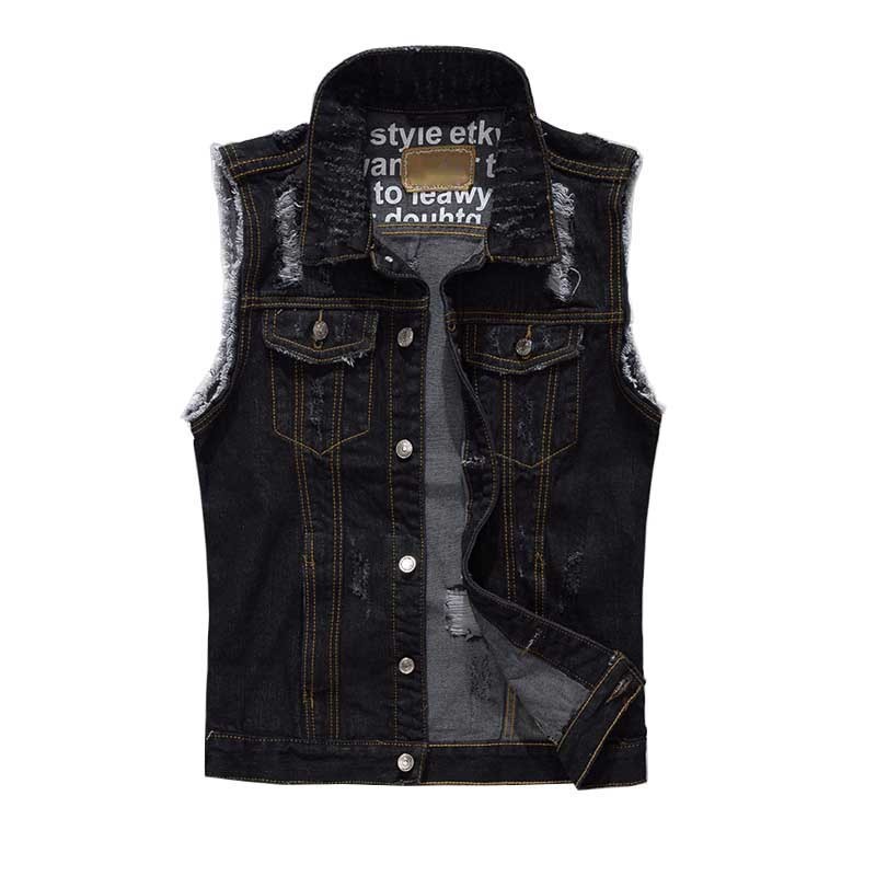 

2021 New Men of Mode Emancipation Jeans Scrambled Naked Coat Cotton Casual Collection Male Clothes Plus Size -5xl 6g12, Black