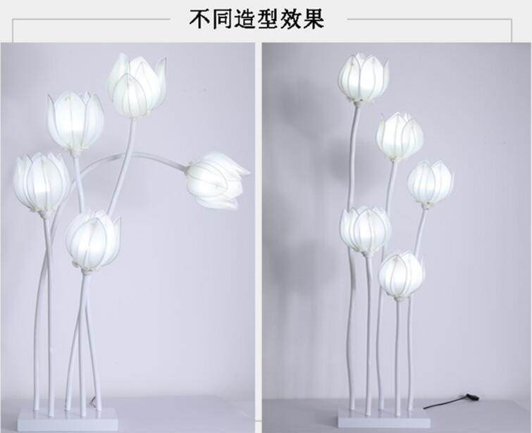 

Party Decoration Wedding Props Magnolia Flower Bud Street Lighting Scene Background Layout