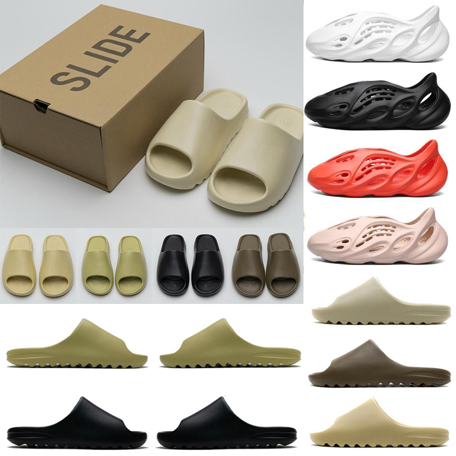 

Slides Graffiti Bone Resin Desert Sand Designer Slippers Foam Runner Sandal Slipper Summer Earth Brown Flat Men Women Fashion Sandals Shoes, Do not choose