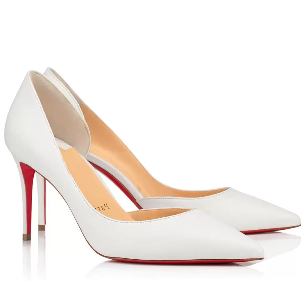 

Fashion Heeled Sexy Woman Sandals Brands Iriza leathers heels High Heel Red Bottom Pumps Black Patent Leather Pointy Toe High-Heeled Luxury RedSoles Women Dress Shoe