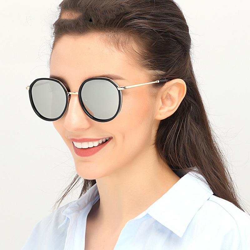 

Sunglasses GLAWES Style For Women Polarized Fashion Round Driving Glasses Oversized