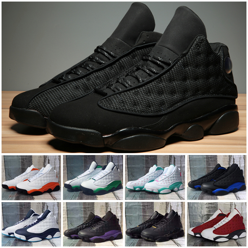 

2021 13 13s men Basketball Shoes red flint starfish lucky green black court purple obsidian Gold glitter hyper royal women sneakers mens trainers, As shown 11