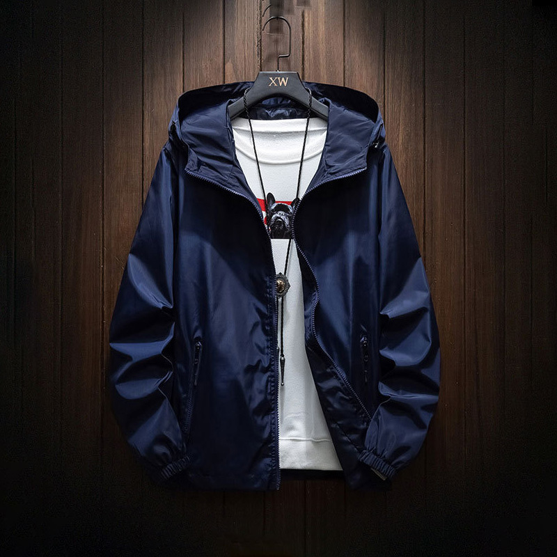 

2021 New Men's Casual Waterproof Spring Autumn Tourism Windbreaker Bomber Jacket Male Raincoat Windproof Hooded Coat Plus 7xl  Bdr7, Orange