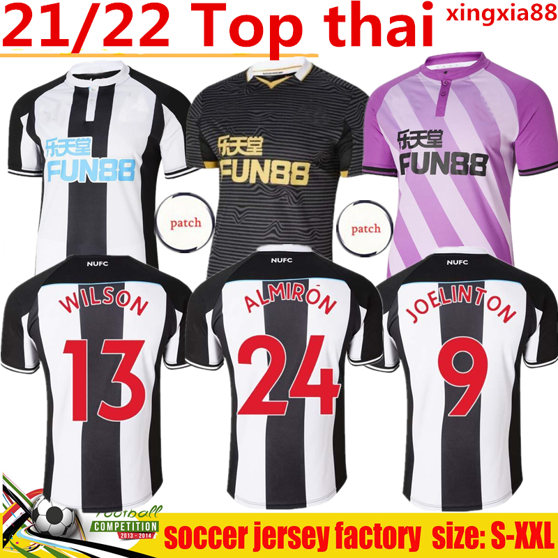

21 22 Newca Soccer Jerseys home United SHELVEY WILSON 2021 2022 camisetas JOELINTON Football Shirt ALMIRON RITCHIE GAYLE LEWIS LASCELLES Men Kids Kits 999, 21/22 home