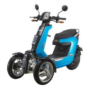 

EEC Approved Street Legal 3 Wheels Front 2 Wheels Type Electric Motorcycle 3000W 72V40AH Electric Mobility Scooter Off Road