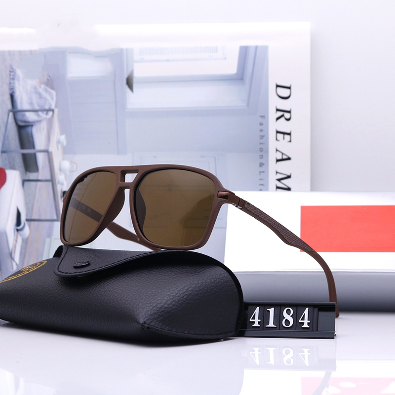 

Fashion men women sunglasses Classic design luxury UV400 high quality HD polarized driving glasses four colors 4184