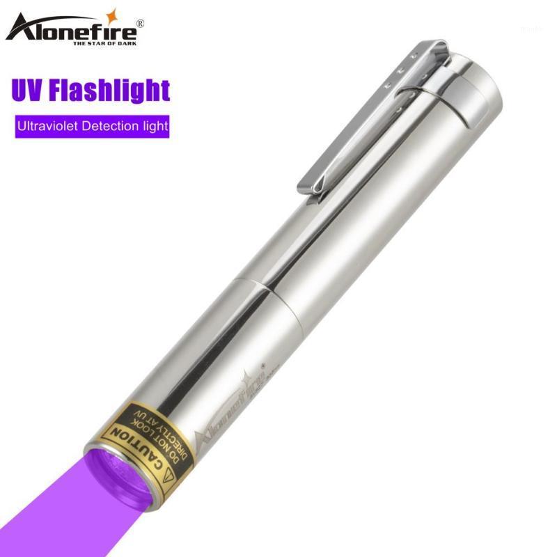 

Flashlights Torches AloneFire SV327-1 LED 395nm UV Ultraviolet Torch Black Light Pet Urine Stains Detector Scorpion Hunting1