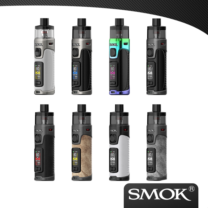 

Authentic SMOK RPM 5 Pod Mod Kit 80W Built in 2000mAh battery 6.5ml RPM5 Cartridge With 0.15ohm 0.23ohm RPM3 Meshed Coils, Black leather