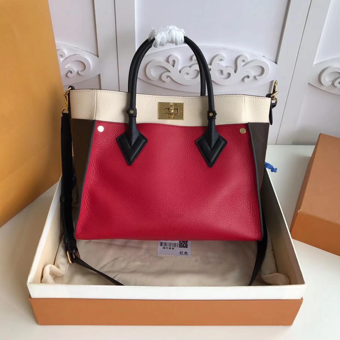 

Bag ON MY SIDE TOTE womens original leather tufting Shoulder handbag Handbags Top Handles Totes Cross Body Clutches Evening, Bubble wrap packaging