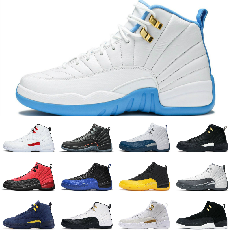 

Top Quality Basketball Shoes 12 12s Jumpman men women Dark Concord Flu Game University Jumpman Gold Black red Taxi Indigo Playoff Royal Easter mens sports sneakers, Please contact us