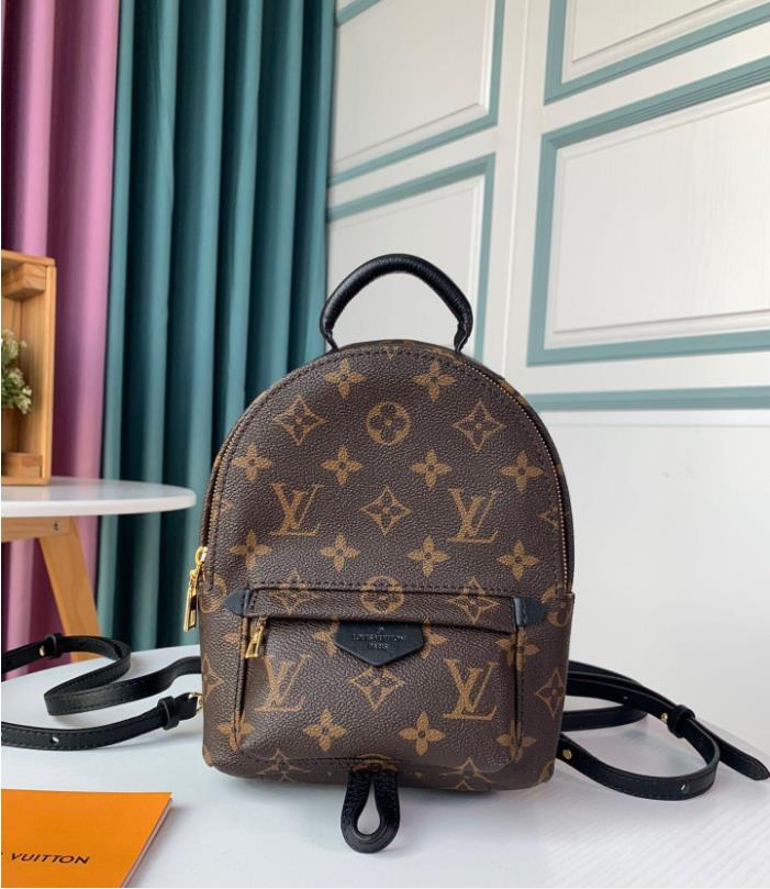 

Designers Luxury Women PALM SPRINGS Mini Backpack Handbags Luxurys Shoulder Bags Designers Travel Messenger BagLVlouisvittonysl, Yellow flowers
