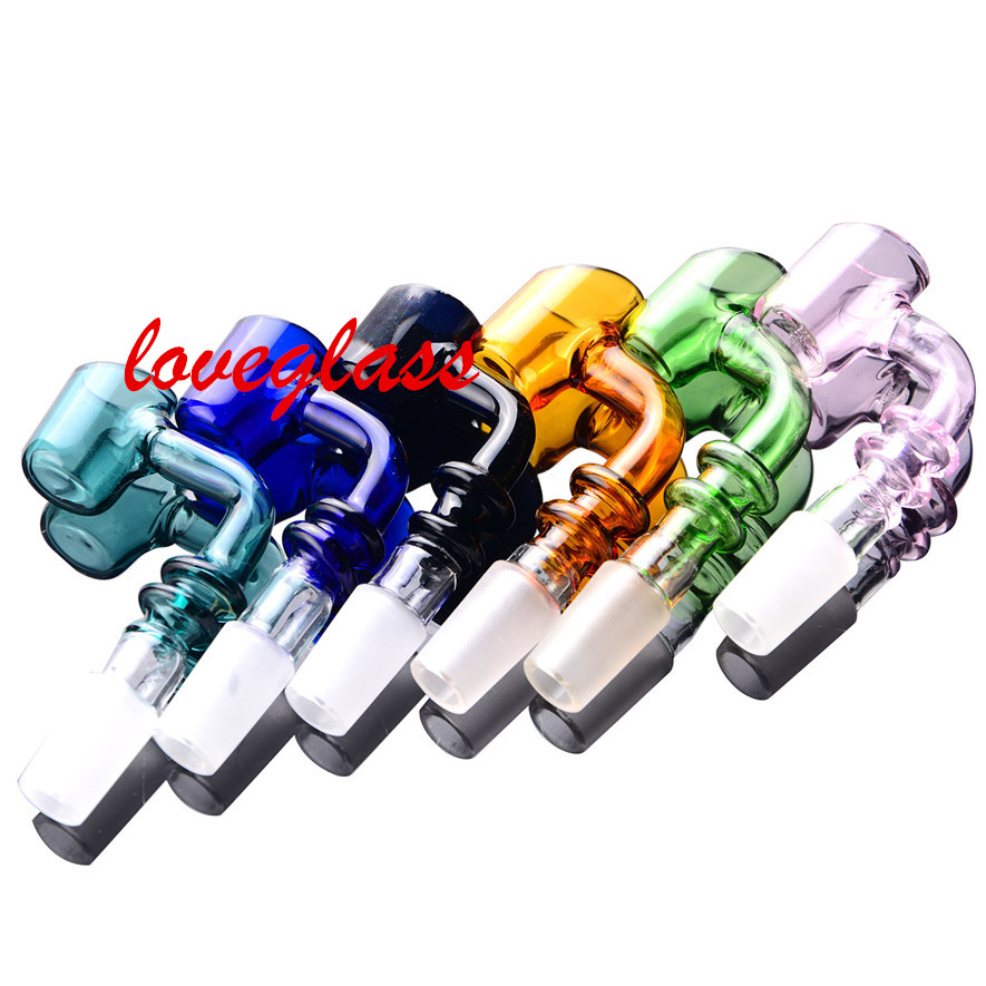 

14mm male glass banger 18mm female glass bowl smoking accessories oil burner pipe dab rigs 18mm male water bongs free shipping