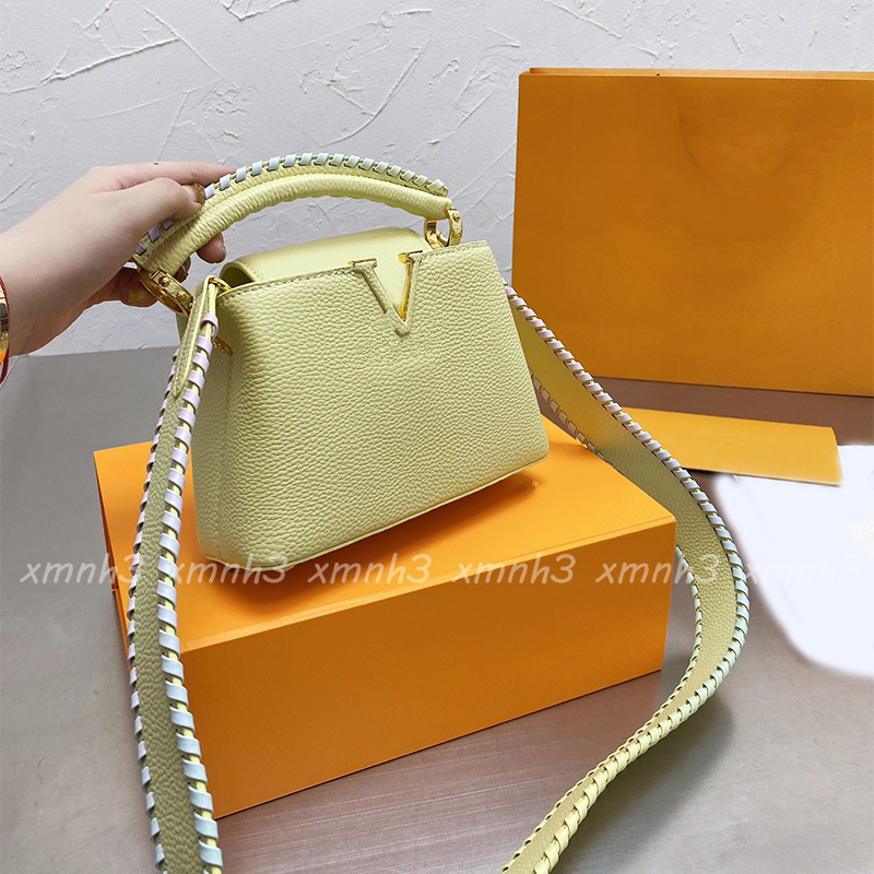 Sac à main Designer Sacs Mode Solide Couleur Sac À Bandoulière Classique Femme Fourre-Tout Sacs À Main Taille 20 14cm