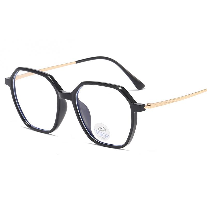 

Fashion Sunglasses Frames Polygon 81200 Glasses Frame Woman Men Retro Myopia Optical Metal Anti Blue Ray Lenses Eyeglasses Oculos