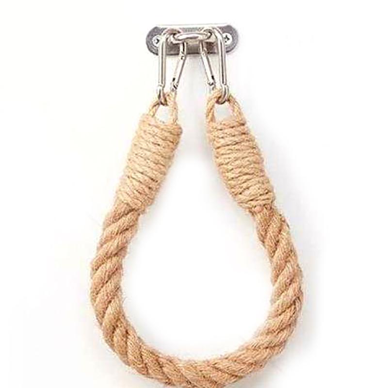

Toilet Paper Holders Nautical Rope Holder Antique Industrial Secures Towel Ring Wall Mounted Decoration For Bathroom