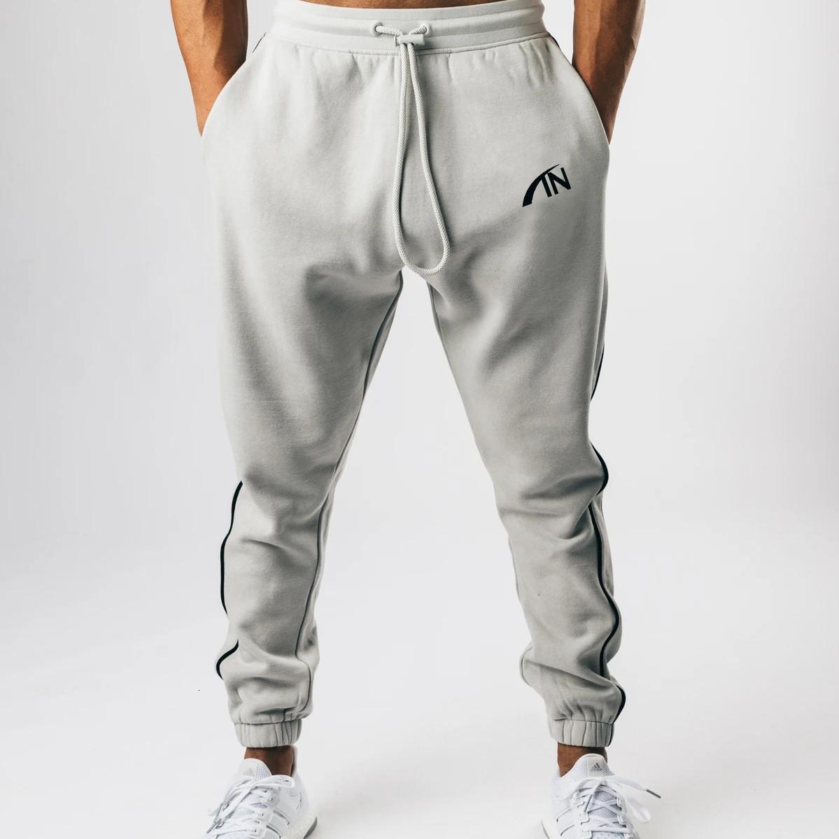 

2021 New Youngest Male Sweatpants Spring Fall Gymnasia Bodybuilding Joggers Workout of Casual Men Hare Pencil Pants 1zhy