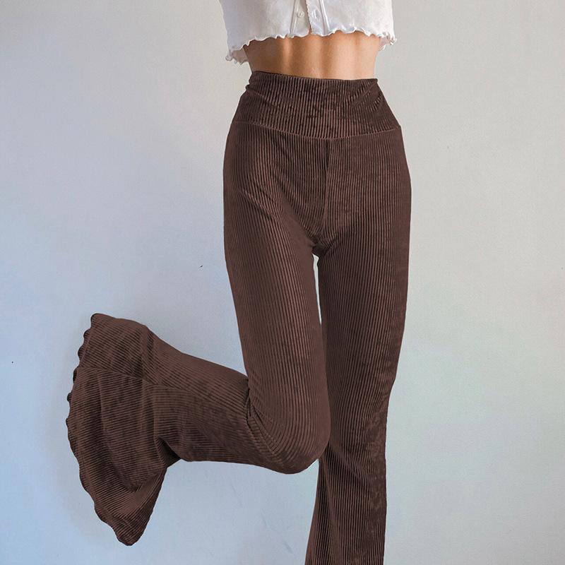 

Women's Pants & Capris 2021 Autumn Spring Summer Casual Skinny Trousers Female High-Waist Micro-Cut Girl Split Leg Tights Basic For, Kwgp17245 1