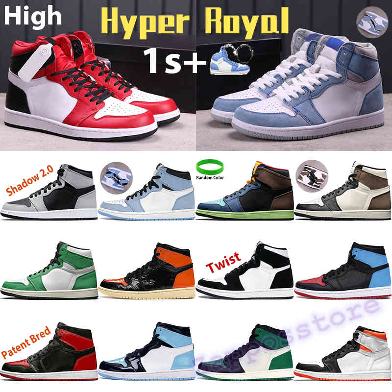 

Hyper royal SP top 3 men women basketball shoes 1 1s sneakers university blue shadow satin snake dark mocha black white twist chicago high, 33. fearless unc