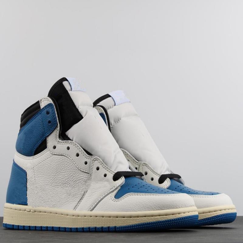 

Blue 1 High Sports SP Fragment Shoes Military Basketball TS Black Sail Trainers White Men Women Shy Sneaker Running OG With box Gkpia