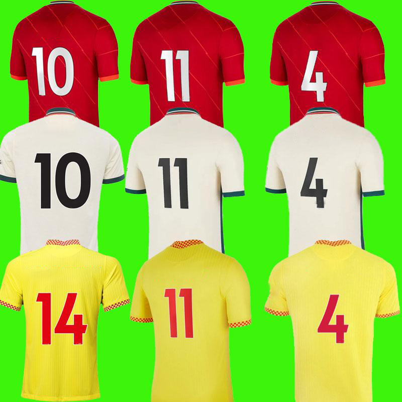 

VIRGIL soccer jersey 22 23 FIRMINO DIOGO J ALEXANDER ARNOLD MILNER KEITA Maillots de football Shirt 2022 2023 Men + Kids Kits Customized Uniforms Fans Version Player, 22 23 goalkeeper +u