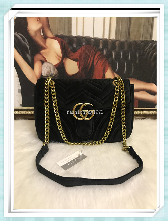 

2020 luxury handbags designer bag women crossbody bag soft leather big tote purse brand chain shoulder bags gg guci, Red;black