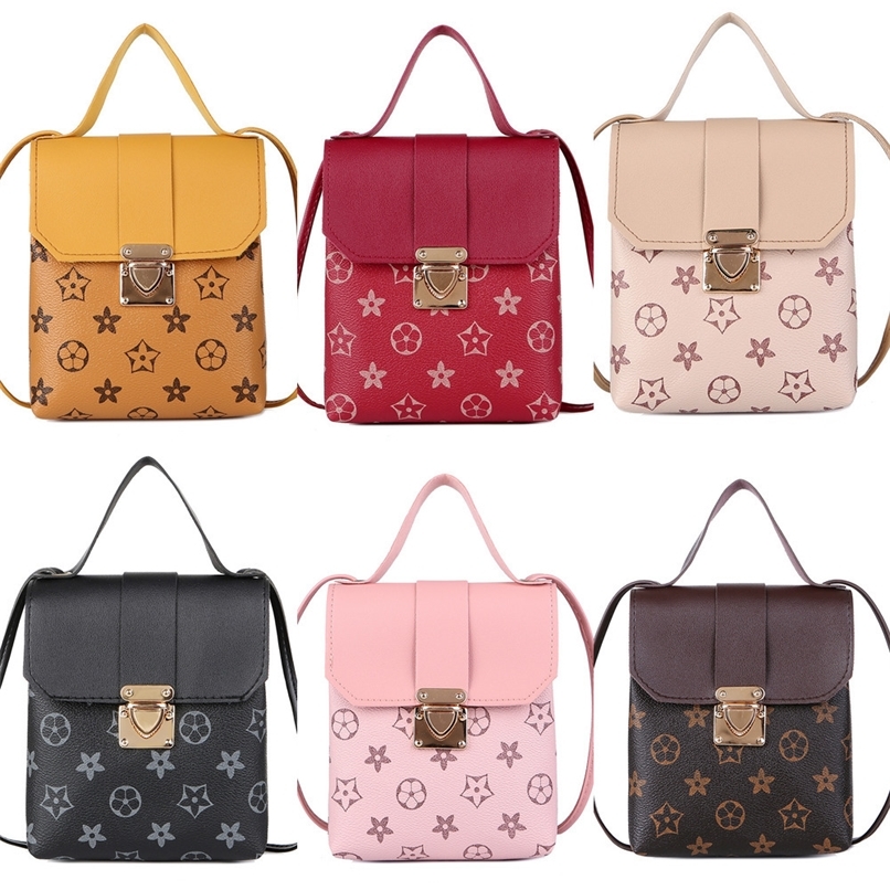 

Fashion Kids Korean Document Bag Printed Girls Messenger Bag Ertical Direction Small Square Bags Portable One-shoudler Phone Hangbag Gifts GT37SDO, Black